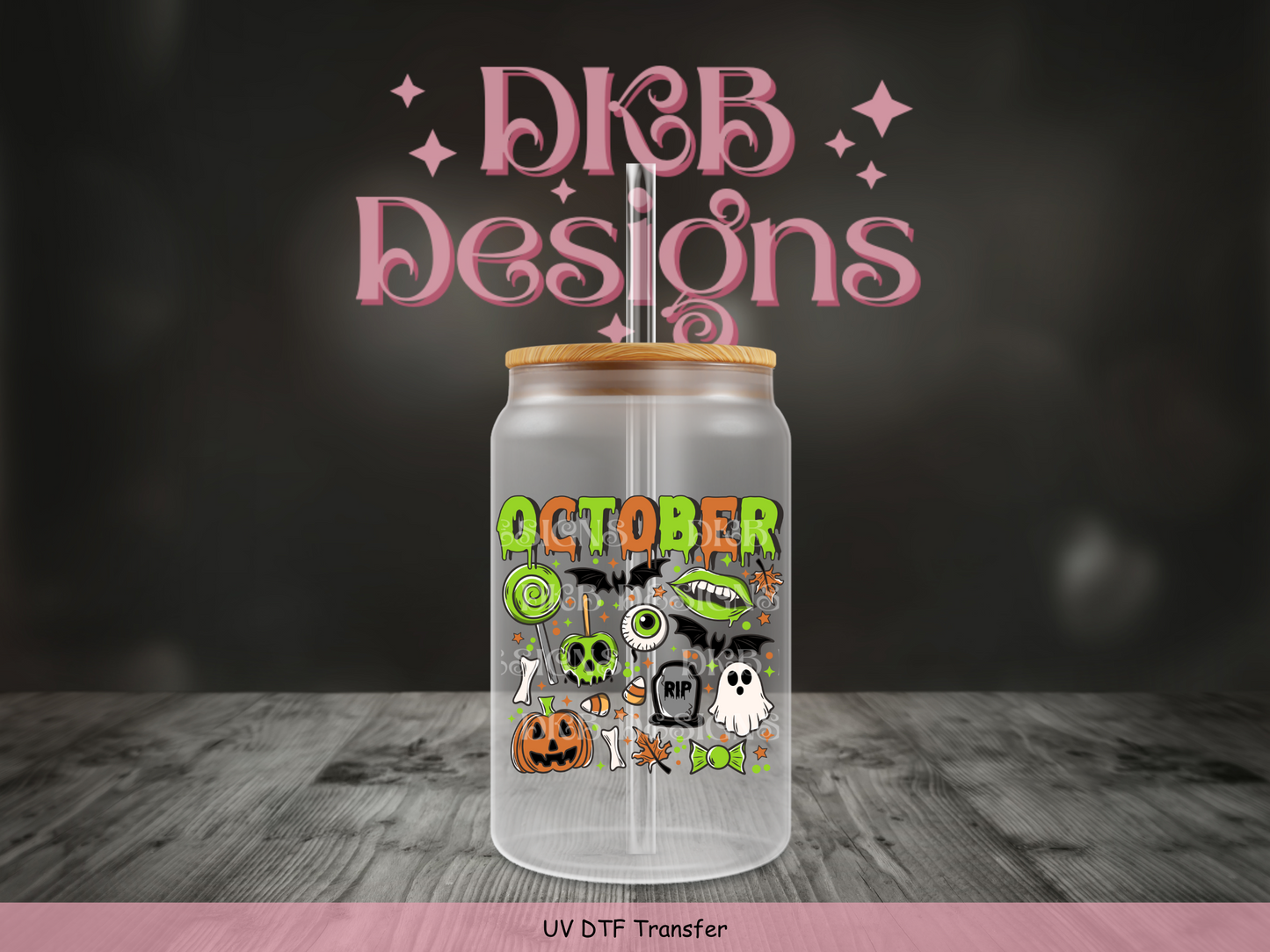 October (green) UV DTF