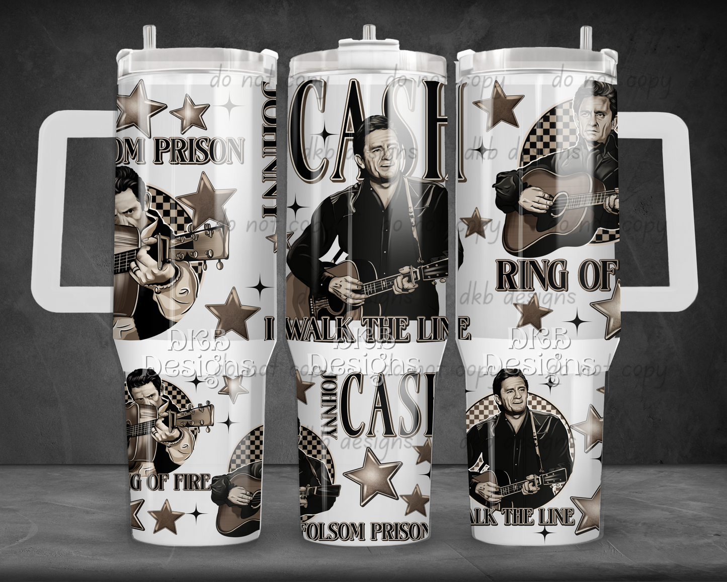 JCash 40oz Tumbler UV DTF