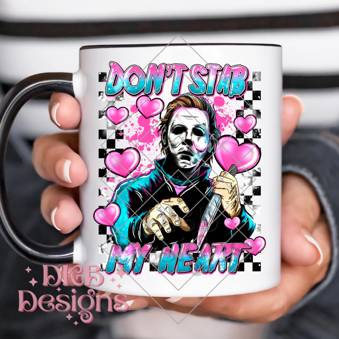 Don't stab my heart UV DTF