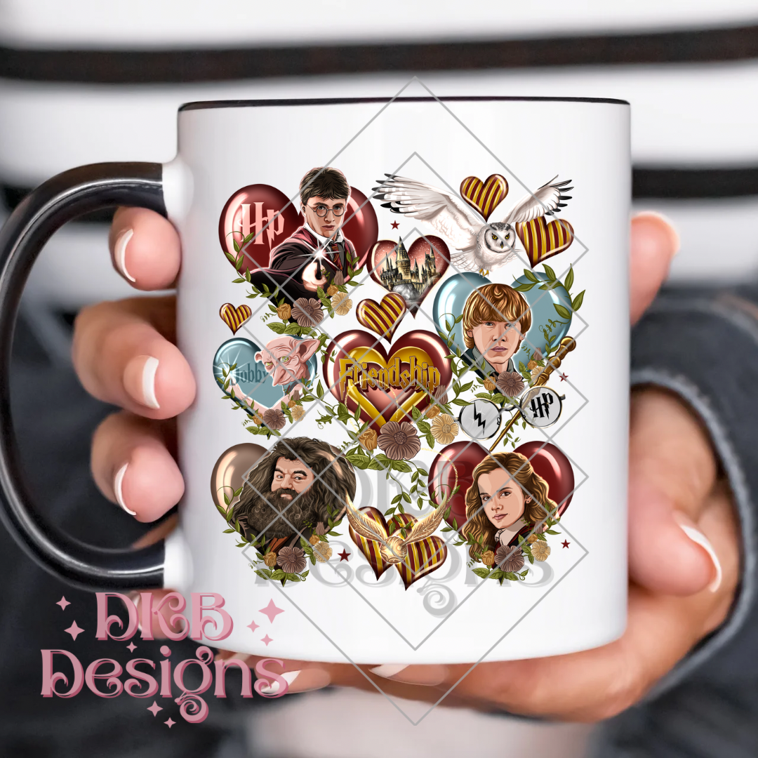 Wizards friendship UV DTF