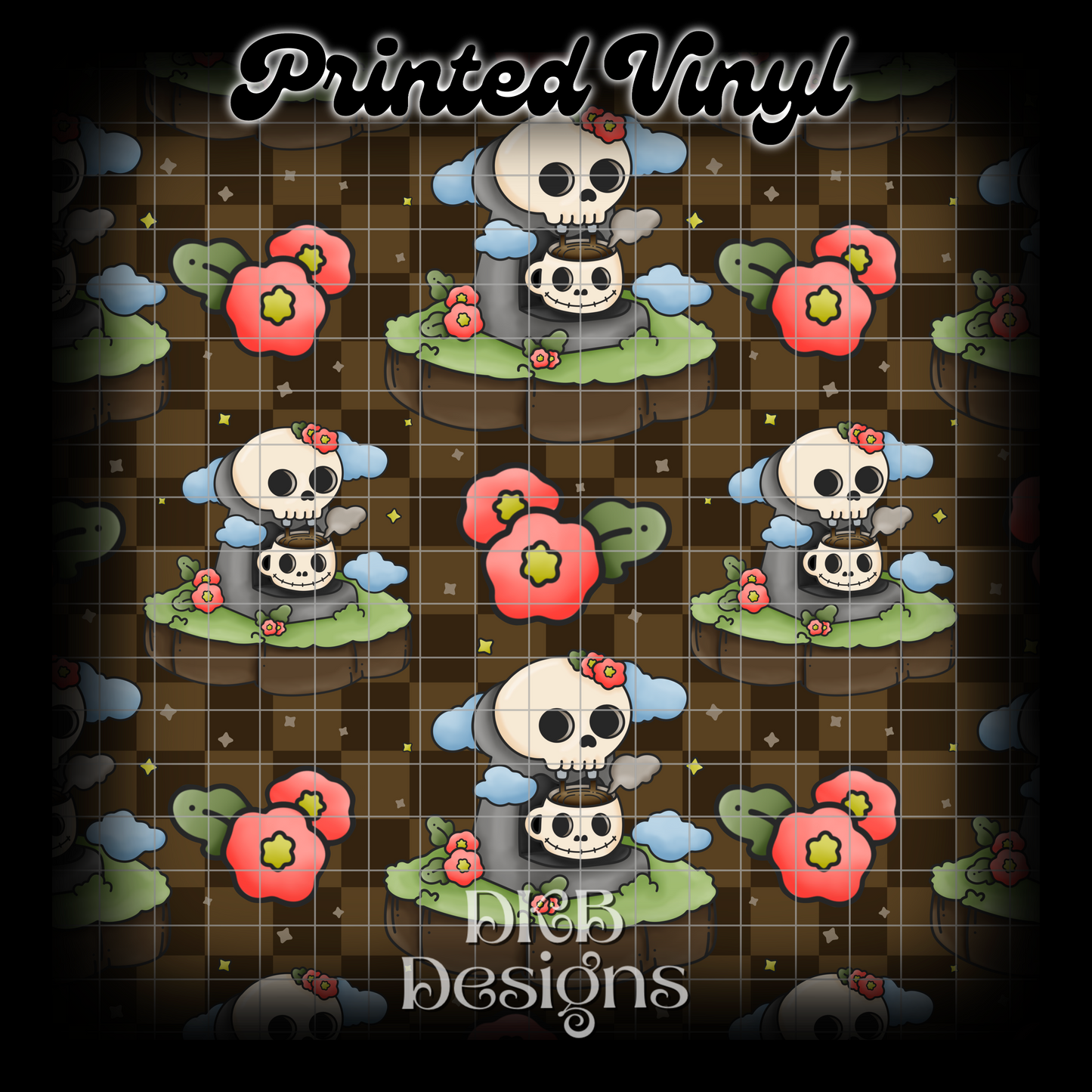 More espresso Printed Vinyl