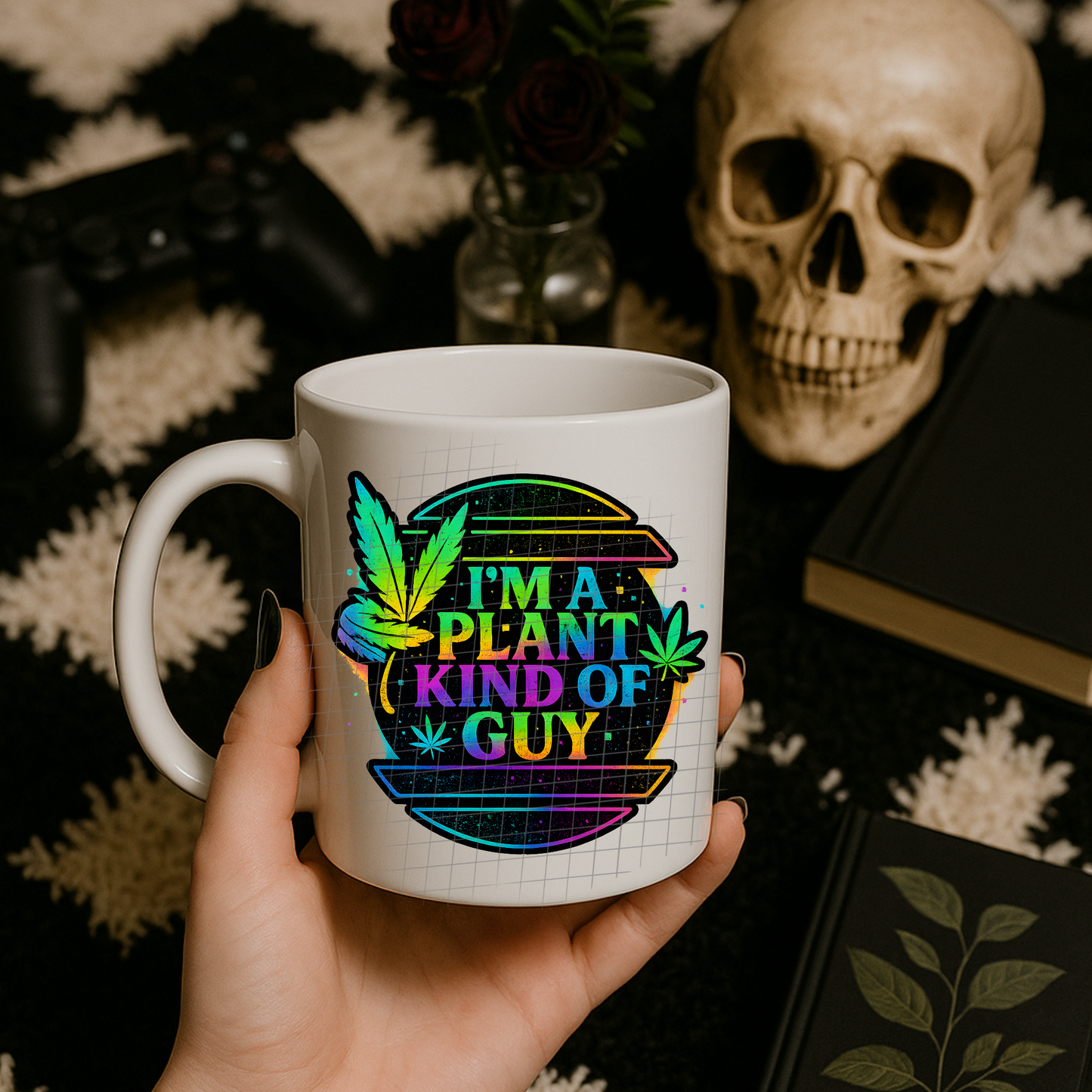 Plant kind of guy UV DTF