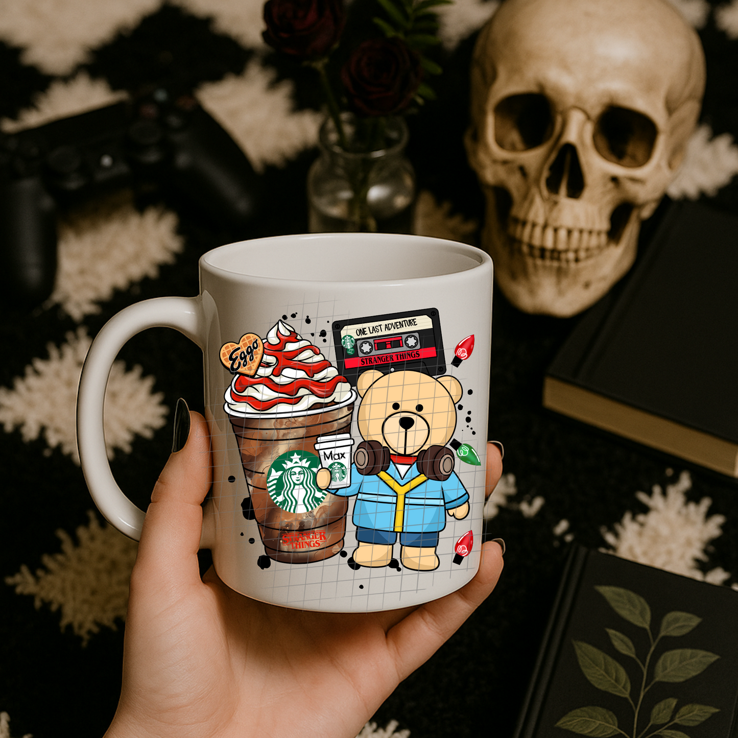 Stranger bear 3 UV DTF