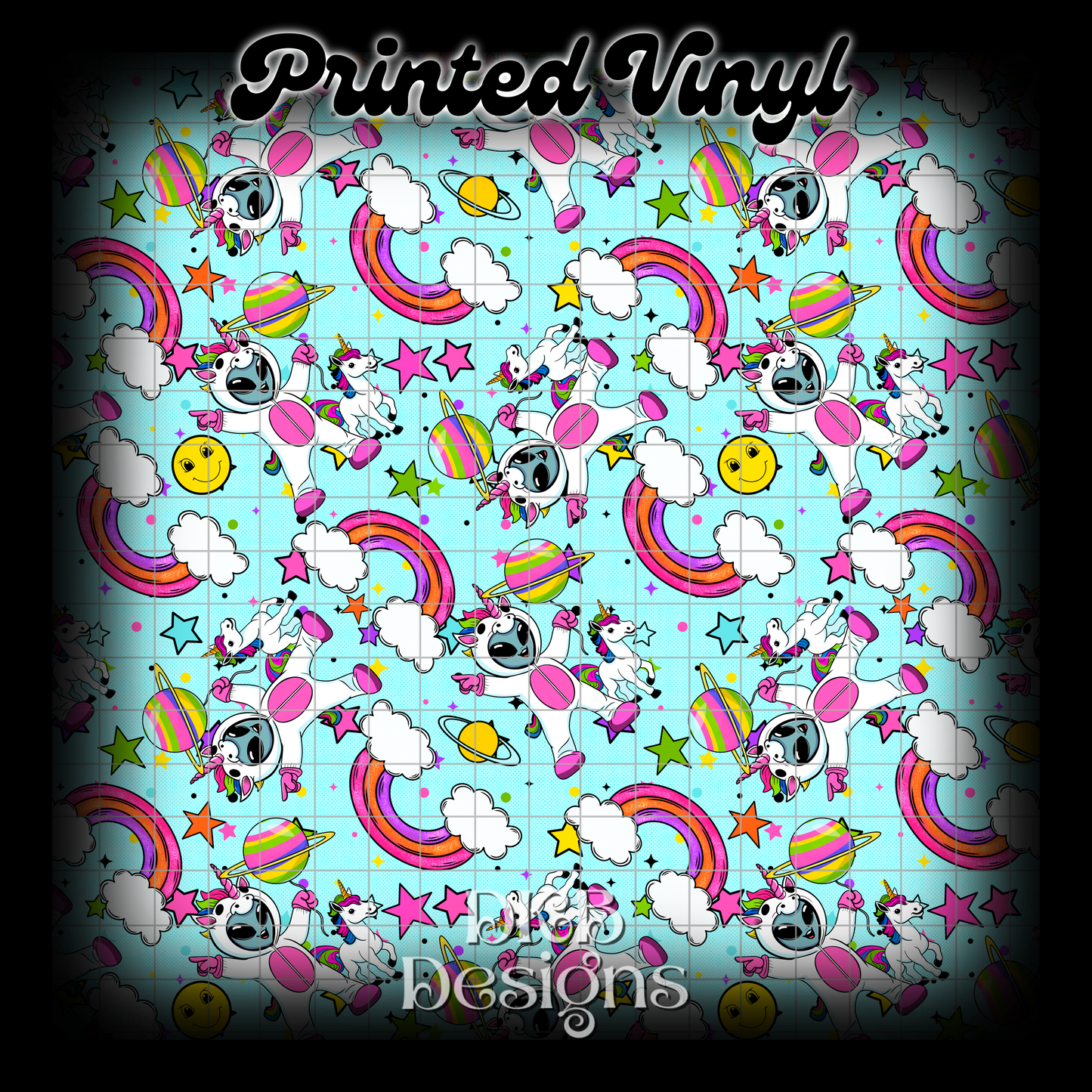 Unicorns Printed Vinyl
