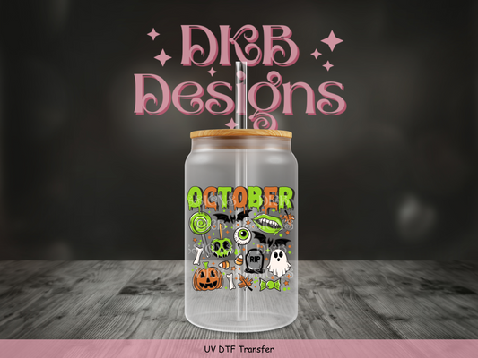 October (green) UV DTF