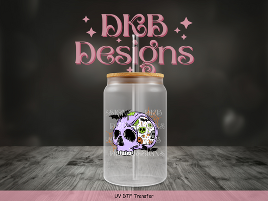 Skull & things UV DTF