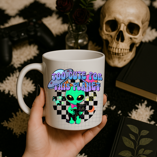 Too cute pink UV DTF