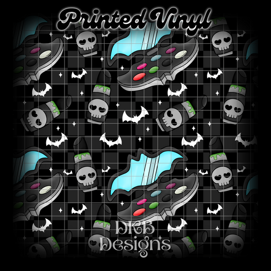 Beauty and rage Printed Vinyl