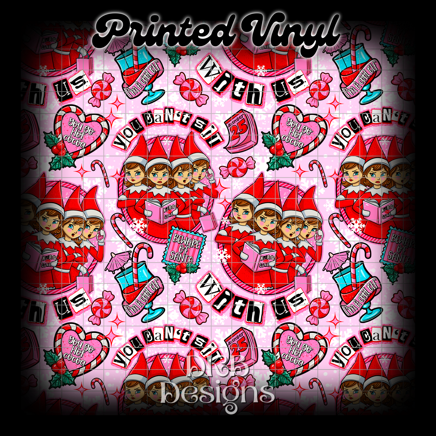 Mean elves Printed Vinyl