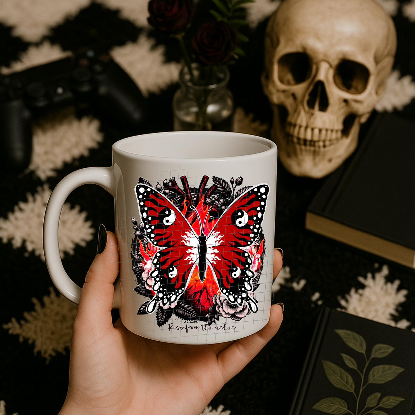 Rise from the ashes UV DTF