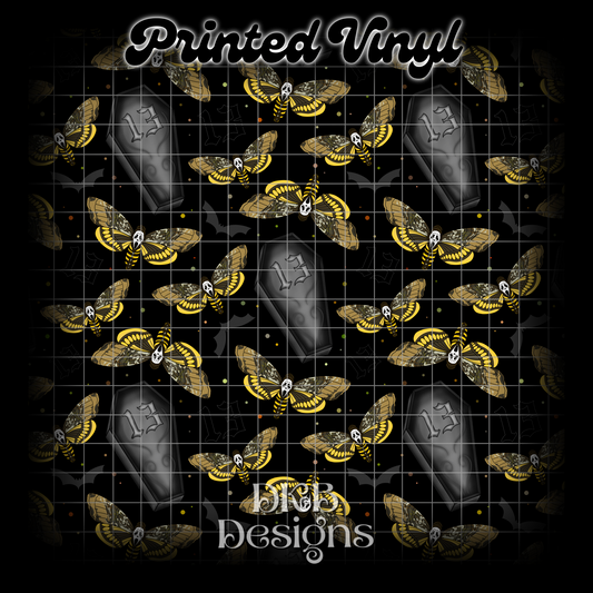 Delicate but doomed Printed Vinyl