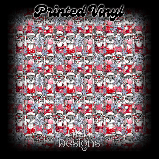 Reindeer games Printed Vinyl