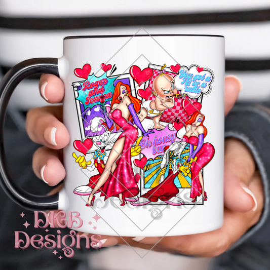 Oh honey bun checkered UV DTF