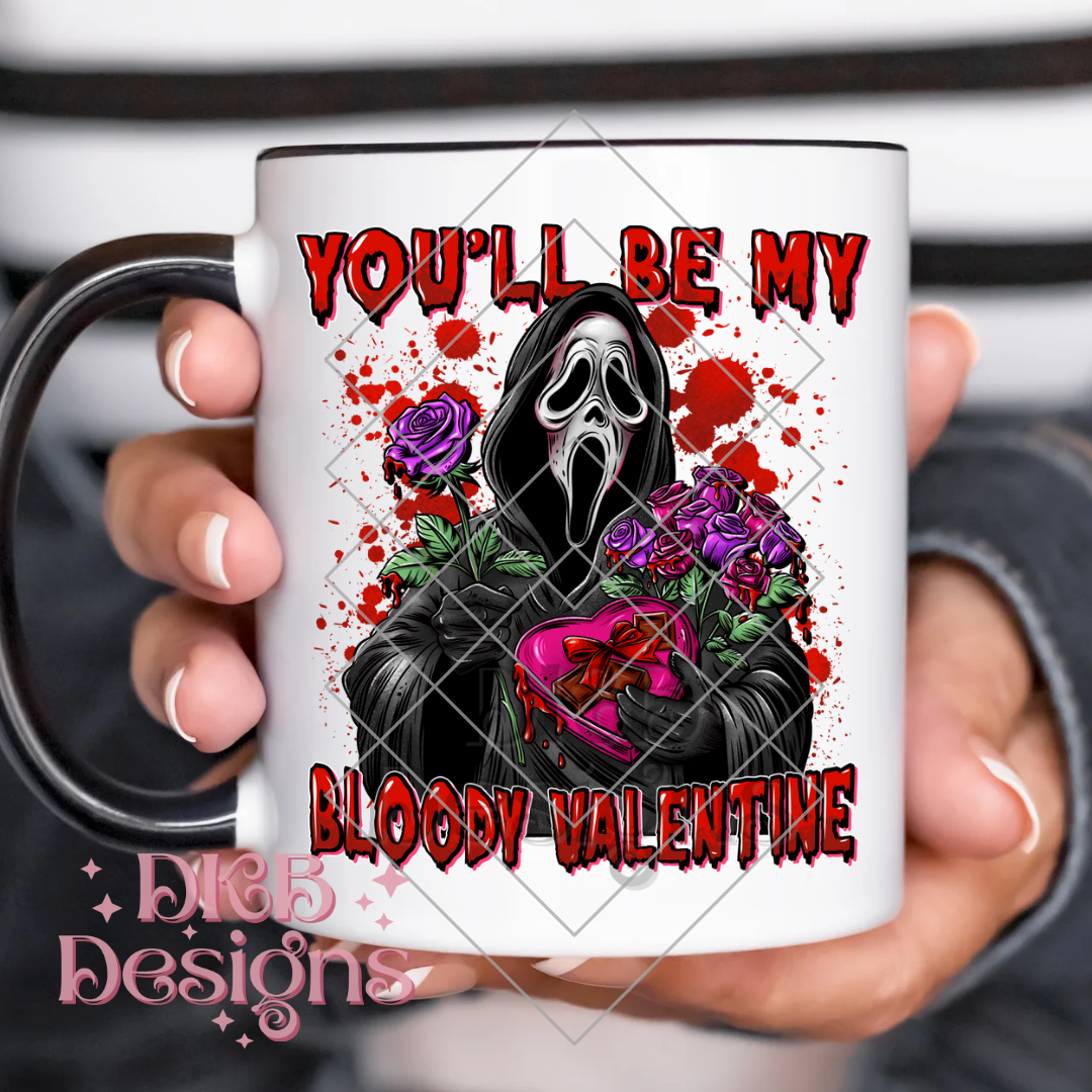 Bloody valentine UV DTF