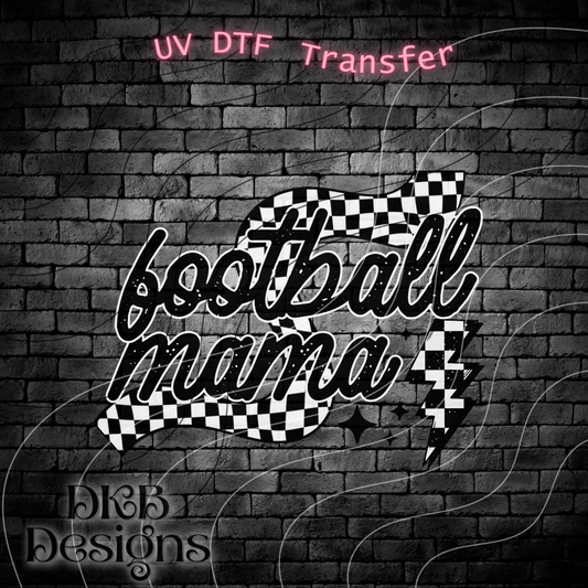 Football mama UV DTF