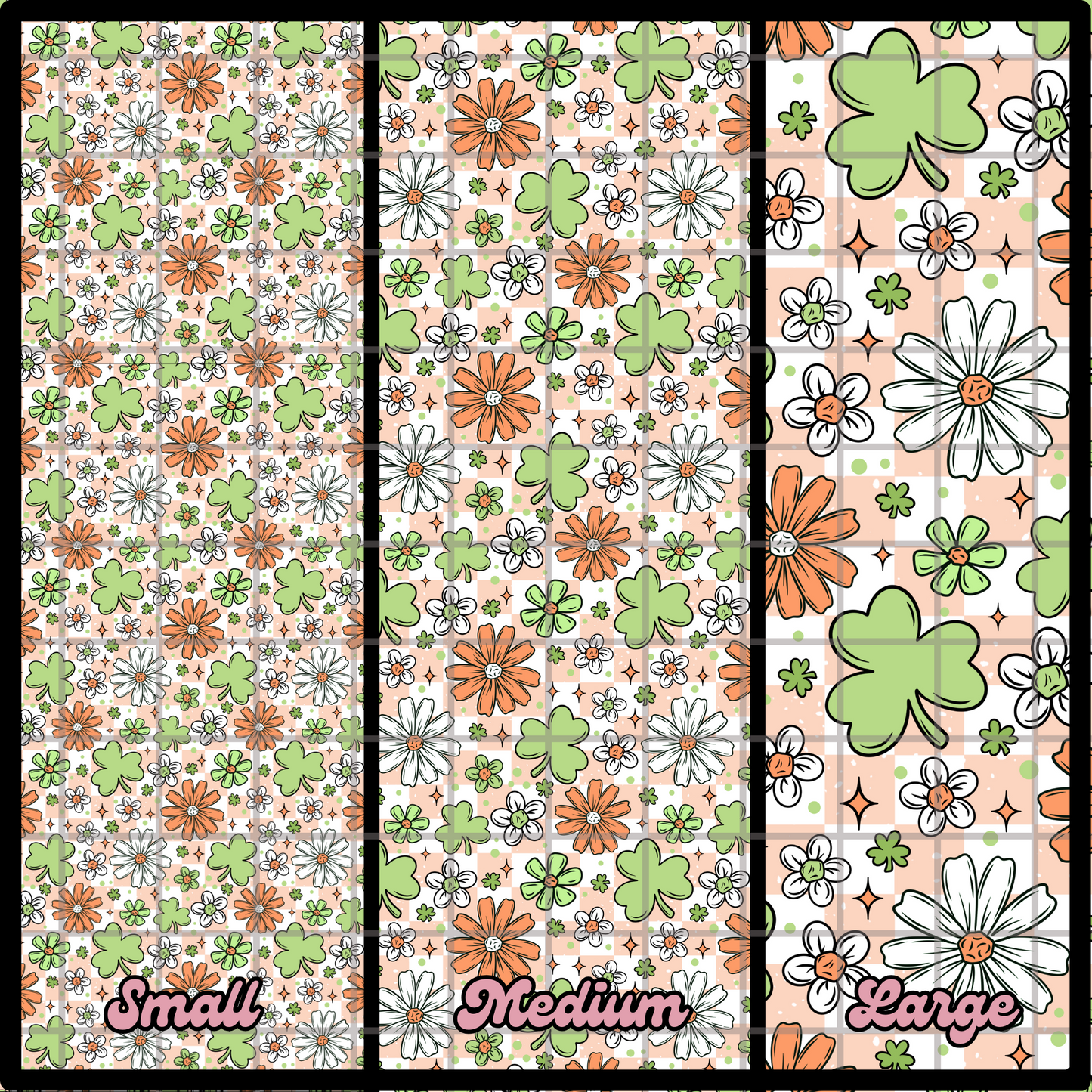 St. Patty’s florals Printed Vinyl