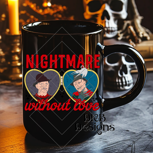 Nightmare without love UV DTF