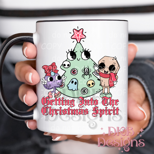 Christmas spirit mug