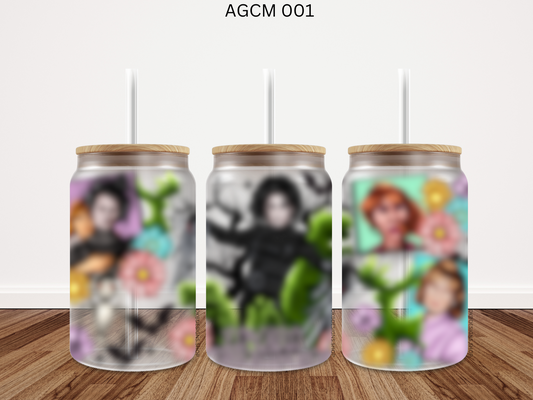 001 AGCM 16oz glass can UV DTF