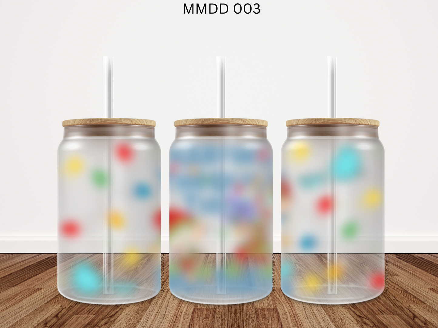 003 MMDD 16oz glass can UV DTF