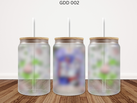 002 GDD 16oz glass can UV DTF