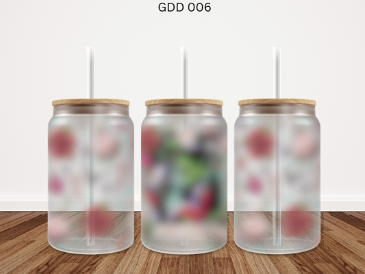 006 GDD 16oz glass can UV DTF