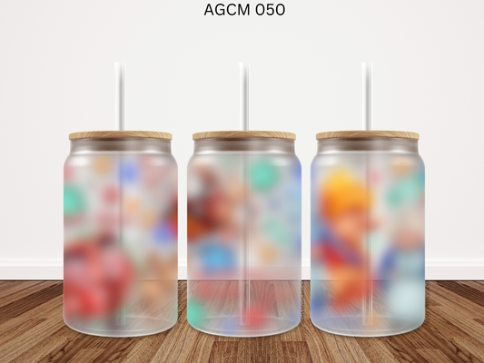 050 AGCM 16oz glass can UV DTF