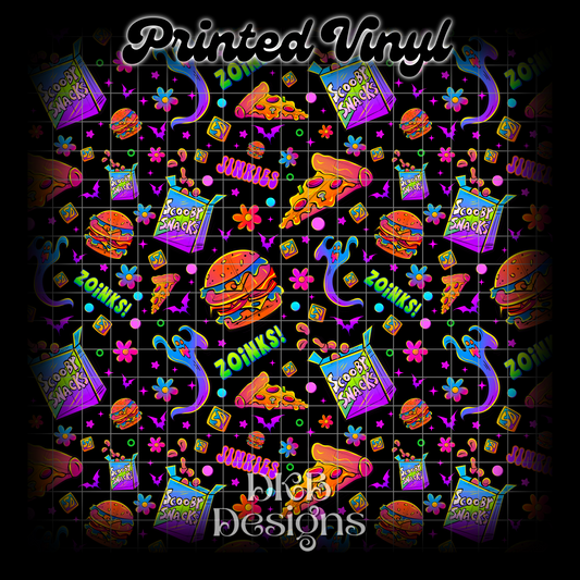 Zoinks Printed Vinyl