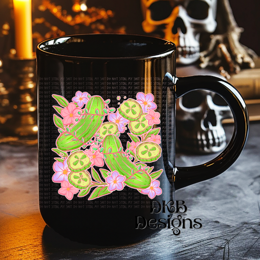 Pretty in pickles UV DTF