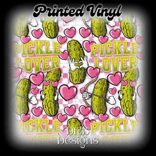 Pickle lover Printed Vinyl