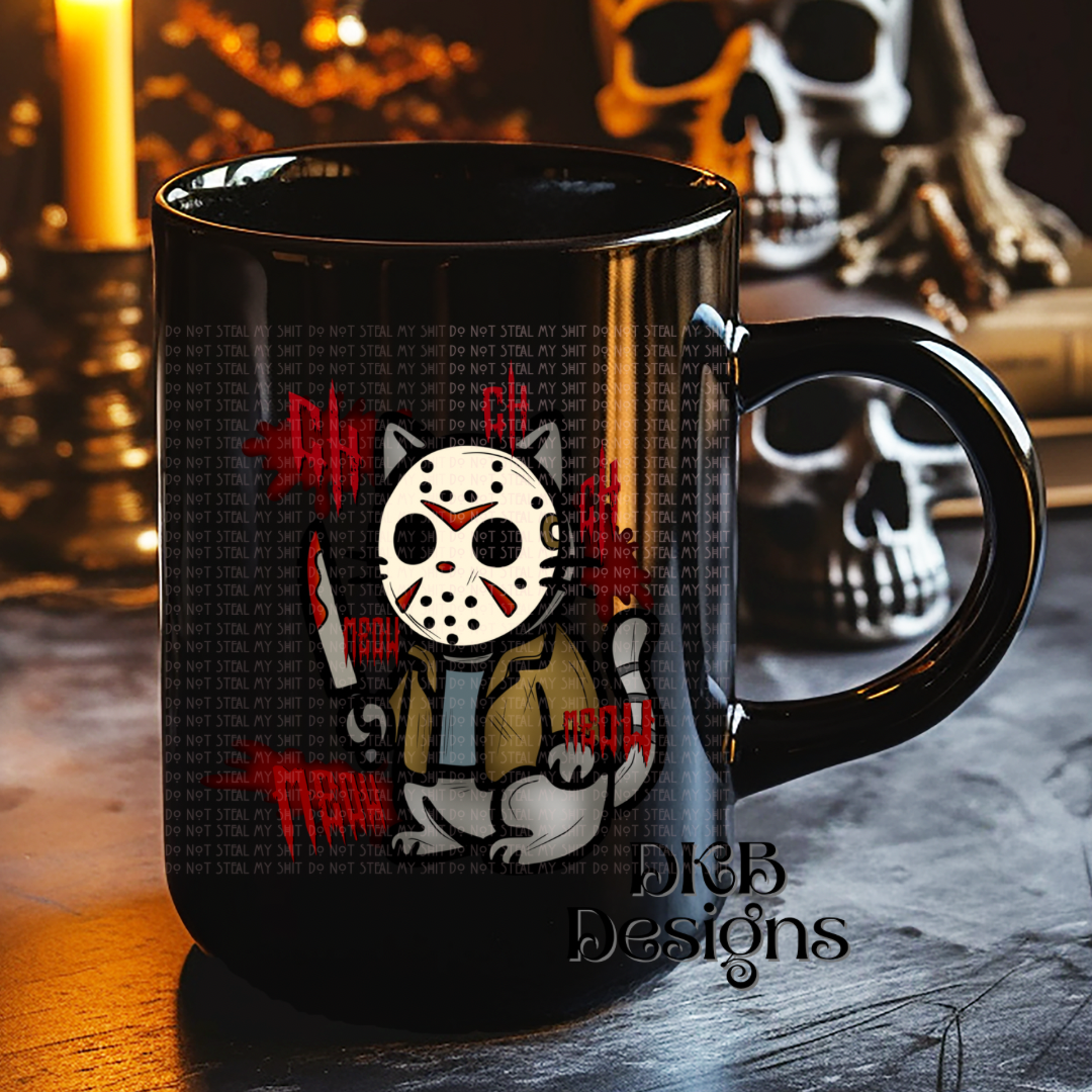 Ch ch ch meow meow meow UV DTF *DKB EXCLUSIVE