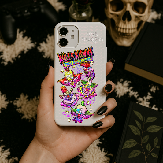 Killer klowns UV DTF