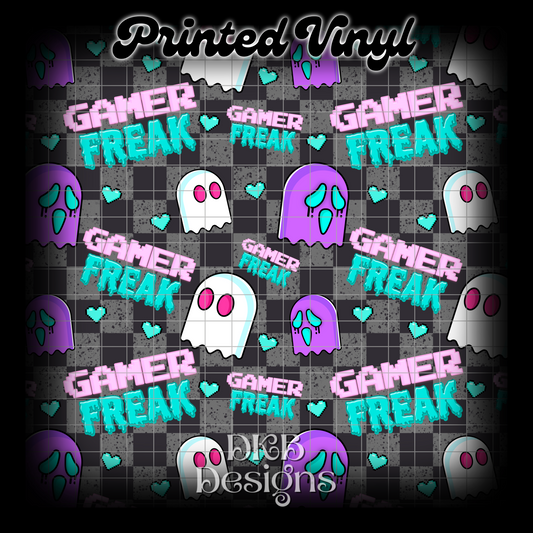 Gamer freak Printed Vinyl