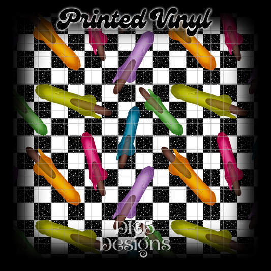 Popsicles Printed Vinyl