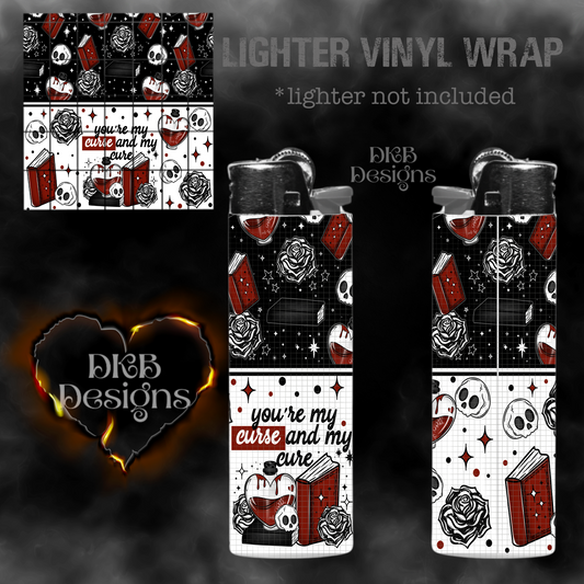 Curse & cure lighter vinyl wrap