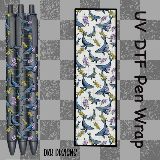 Deep waters large UV DTF