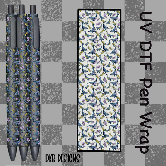 Deep waters small UV DTF