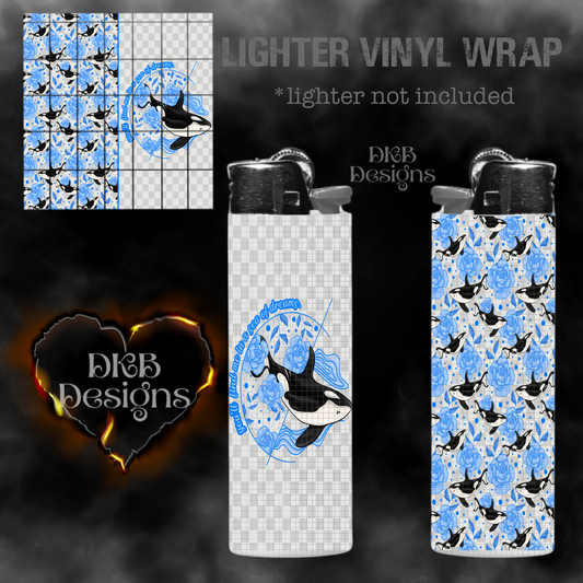 Sea of dreams Lighter vinyl wrap