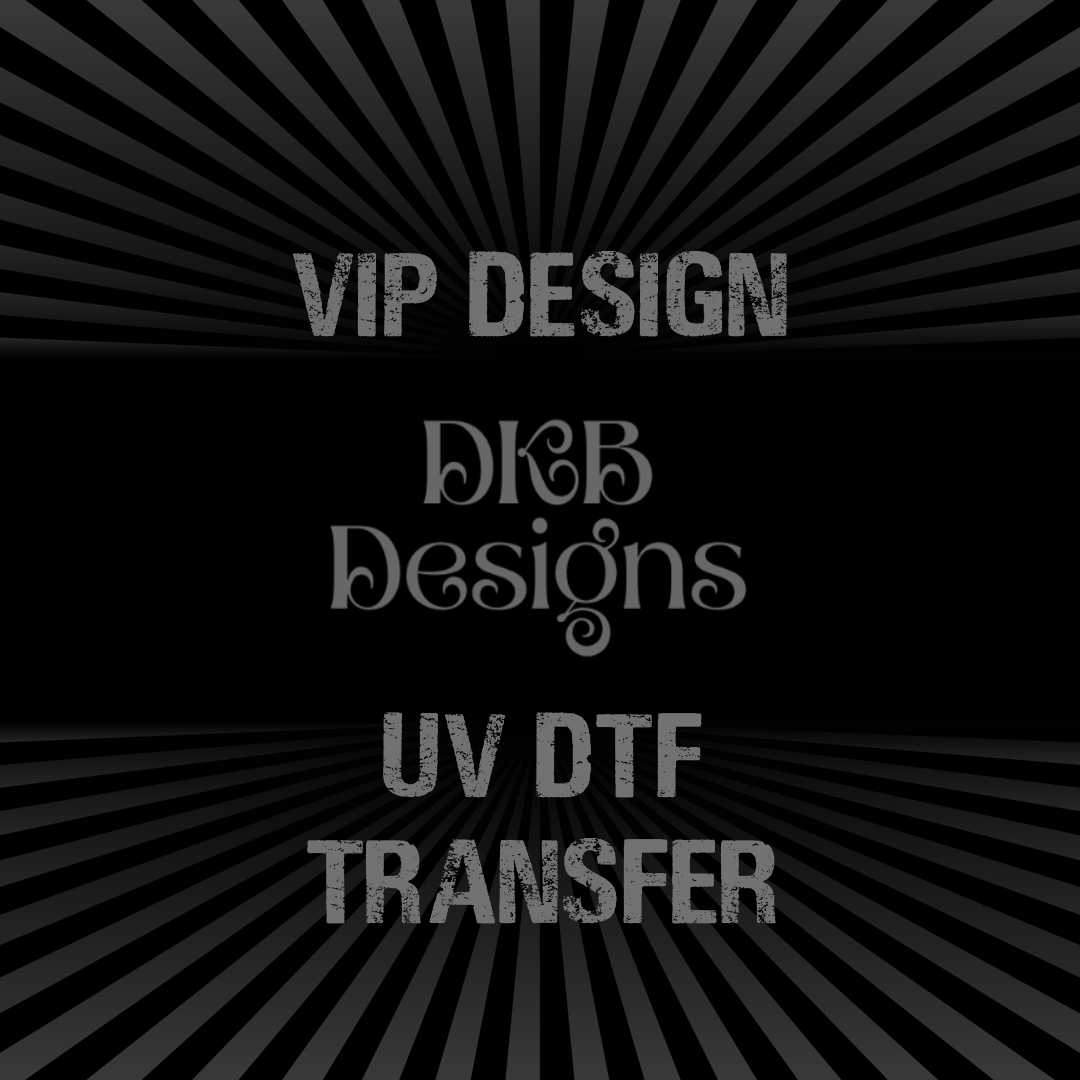 Girly GB 16oz glass can UV DTF