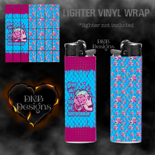 Sip of serotonin lighter vinyl wrap