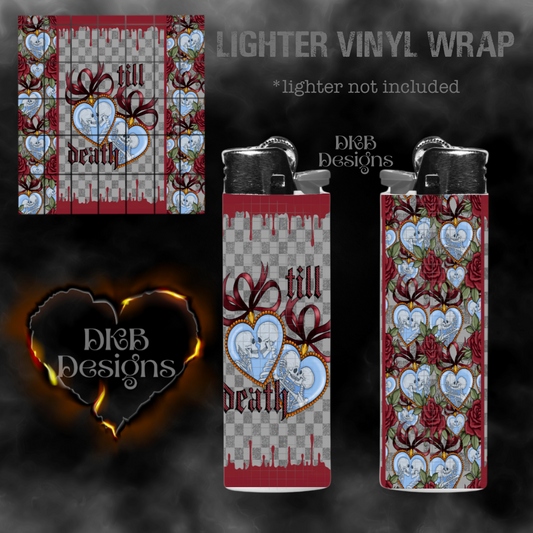 Til death lighter vinyl wrap