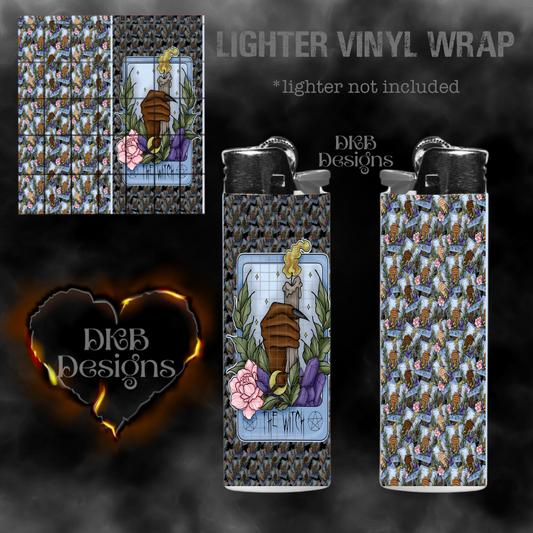 The witch 1 lighter vinyl wrap