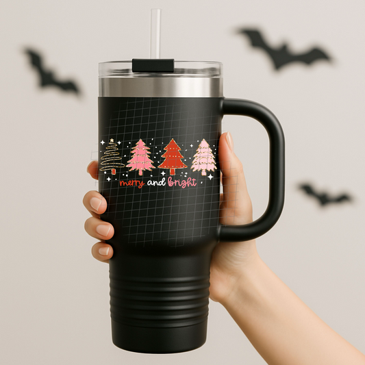 Merry and bright UV DTF