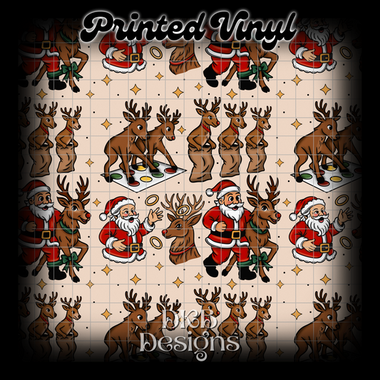 Reindeer games Printed Vinyl
