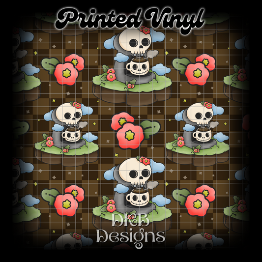 More espresso Printed Vinyl