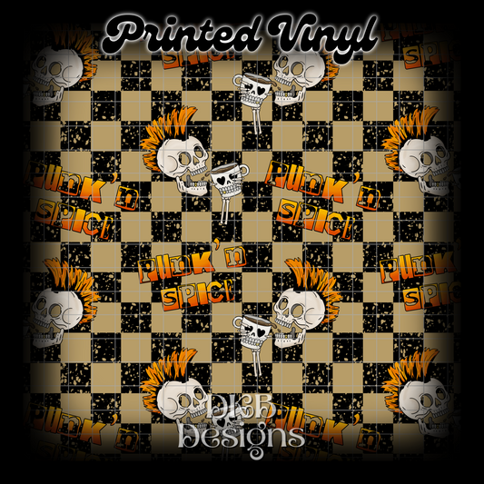 Punk n spice Printed Vinyl