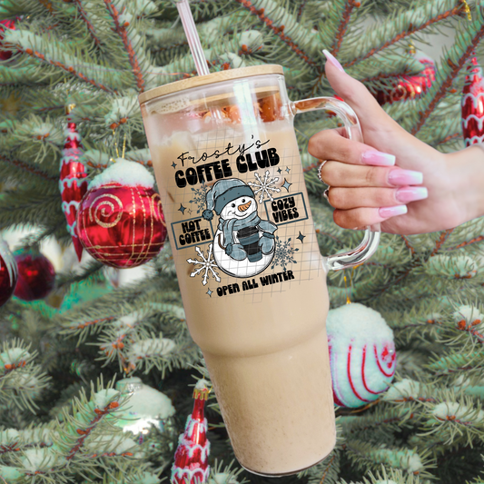 Frosty’s coffee club UV DTF