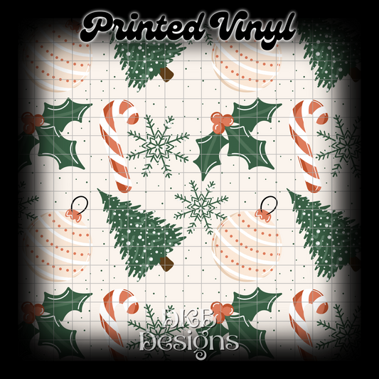 Christmas Printed Vinyl