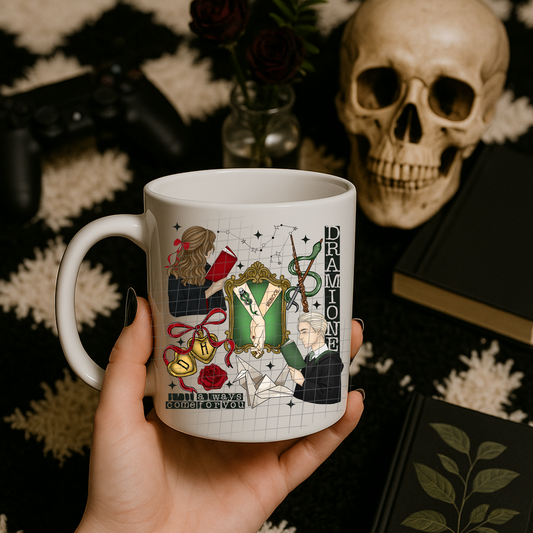 Dramione collage UV DTF