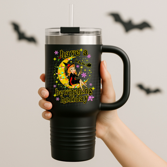 Bewitching holiday UV DTF